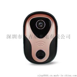 wifi无线门铃/手机远程可视对讲/网络家用别墅/IP电子智能猫眼