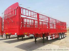 麟州 12米 34.3吨 3轴 仓栅式运输半挂车 YDZ9401CCY