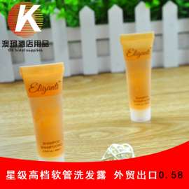 一次性酒店用品软管 酒店客房高档软管洗发露 外贸出口 生产厂家
