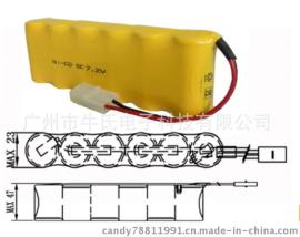 订做 镍镉 SC 7.2V 2000mAh 动力 航模 玩具车 遥控车 电池组