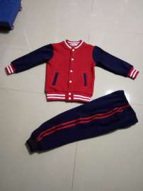订做中学生绣标志冬装校服\ 儿童运动套装 \小学生校服