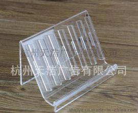 供应笔架 文具店必备用品高档钢笔圆珠笔展示架 特价透明亚克力