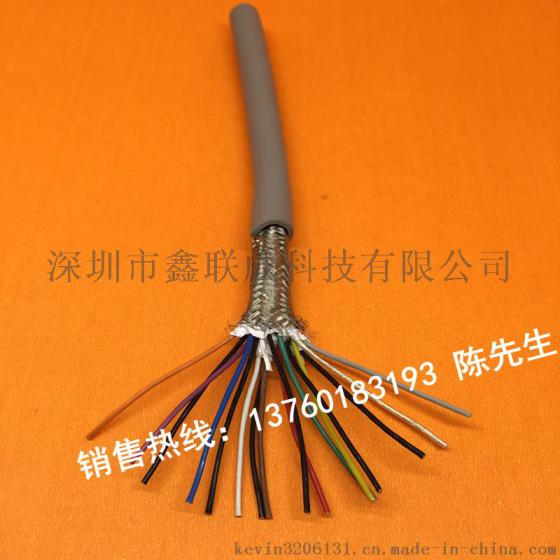耐低温耐高温铠装屏蔽电缆ZR-RVSP22 4*1.5