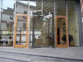 宿迁两翼三翼四翼旋转门，水晶门，围柱旋转门安装维修
