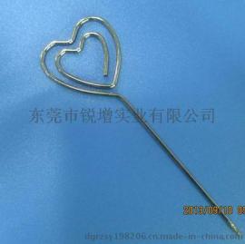 弹簧钢线饰品弹簧 1.2MM线径心形弹簧 广东锐增弹簧厂
