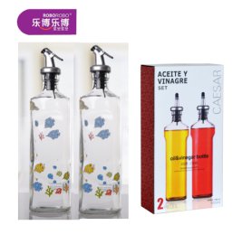 凯撒健康玻璃油瓶(海底鱼两件套)
