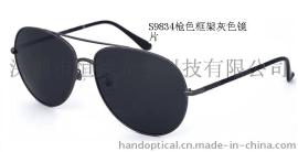 宝越9834 新款男士偏光太阳镜 墨镜 太阳眼镜批发 时尚蛤蟆太阳镜
