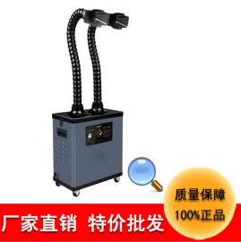 厂家批发 坚成双工位双口焊接焊锡烟雾排烟仪DX1002烟尘净化器