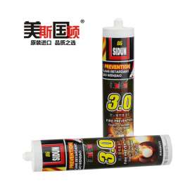 美国斯顿3.0防火阻燃密封胶 耐850℃高温型FV-0级防火硅酮胶