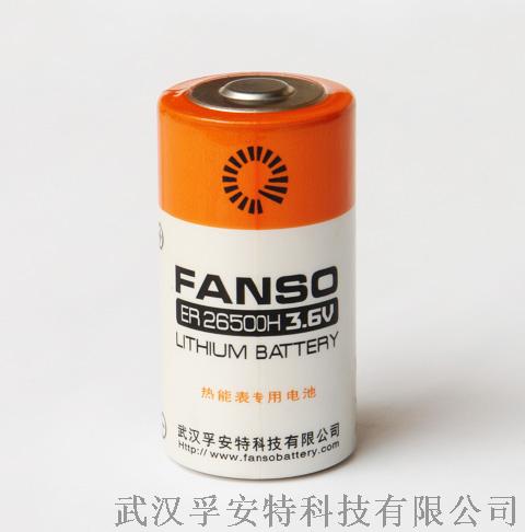 ER26500H孚安特 9000mah 热能表专用 3.6v锂亚电池 ER26500