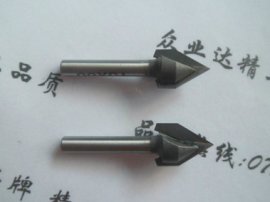 供应V型刀 订做各类V型刀、硬质合金材质 三维雕刻 倒V型槽
