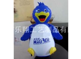 充气不倒翁 不倒翁广告气模 小企鹅不倒翁玩具 广告宣传充气玩具