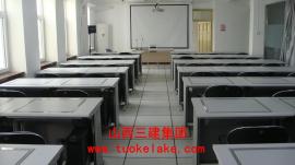 托克拉克翻转电脑桌 机房电脑桌