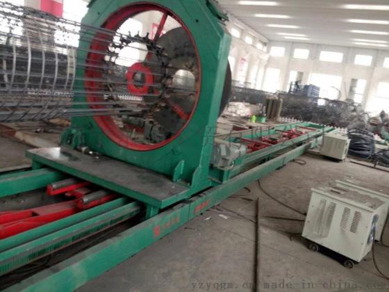 路桥管桩旋挖桩基进口PLC控制钢筋笼成型机