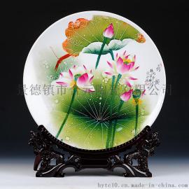 陶瓷盘摆件 陶瓷摆盘生产厂家