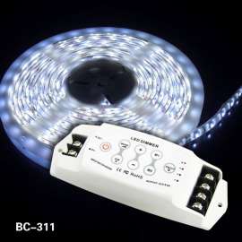 缤彩单色恒压调光控制器12v 8A 3通道LED调光器带遥控PWM BC-311RF