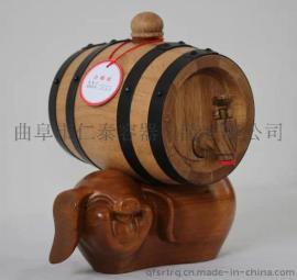 酒容器-家居摆饰橡木酒桶-曲阜仁泰