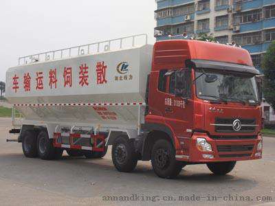 程力威牌CLW5311ZSLD4型散装饲料运输车（东风DFL1311A10底盘）厂家直销 品种齐全