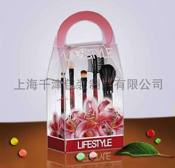 彩印PVC包装盒，PVC包装折盒，高档产品包装盒