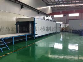 海绵水平连续发泡机，山东新美海绵机械厂家