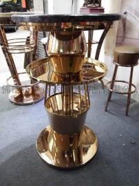 金属茶几 创意不锈钢茶几 餐台厂家定做