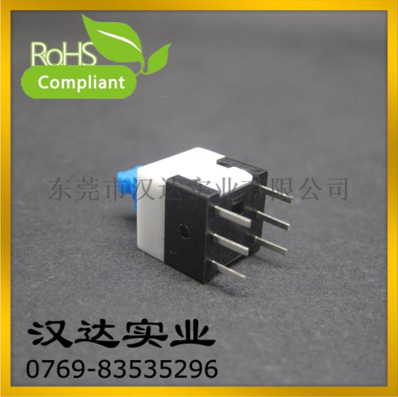 自锁开关8x8、按钮开关，双排六脚开关