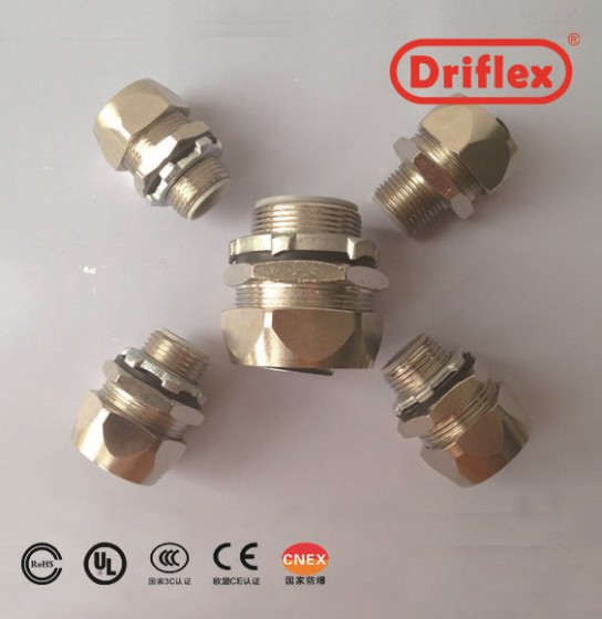 铜镀镍直接头 driflex    防水密封接头