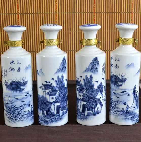 陶瓷酒瓶_江西陶瓷酒瓶厂家_景德镇酒瓶生产厂家