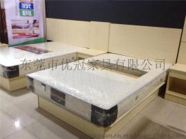 经济型酒店家具床双间标间床架床屏床头柜