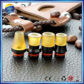 锐谷 电子烟嘴 drip tips 510通用畅销款 黑色赛钢PEI组合1#—4#