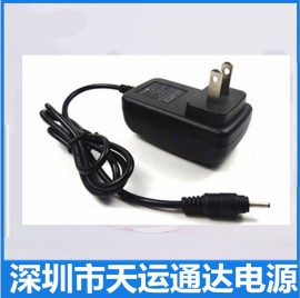 天运通达 厂家直销插墙式12V2A电源 12V电源充电器CE FCC ROHS