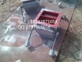 辽宁营口300*300双层重锤翻板阀,400*400双层重锤翻板锁风阀