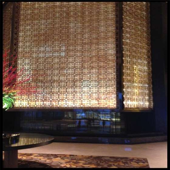 金属制品，酒店金属镂空屏风