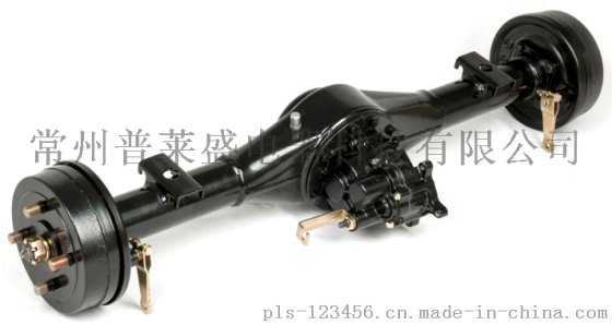 三轮车/电动车后桥,160/180机械鼓刹一体后桥