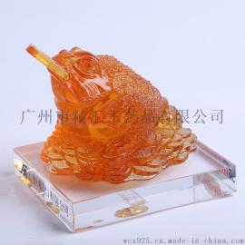 琉璃工艺品摆件，琉璃礼品，广州琉璃小礼品，琉璃金蟾工艺品，招财风水琉璃摆件，深圳琉璃工艺品，古法琉璃