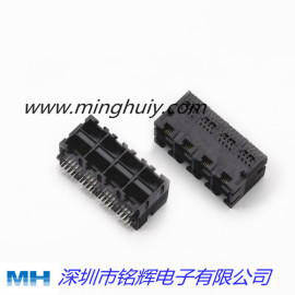 供应RJ45插座 2X4全塑