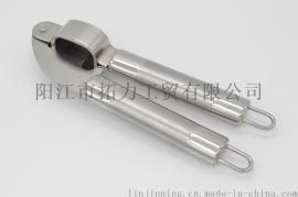 厂家直销不锈钢手动挤压蒜器 蒜泥器 厨房小工具