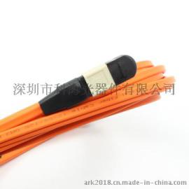 MPO/MPO多模万兆跳线 12芯带状跳线 MPO光纤连接器
