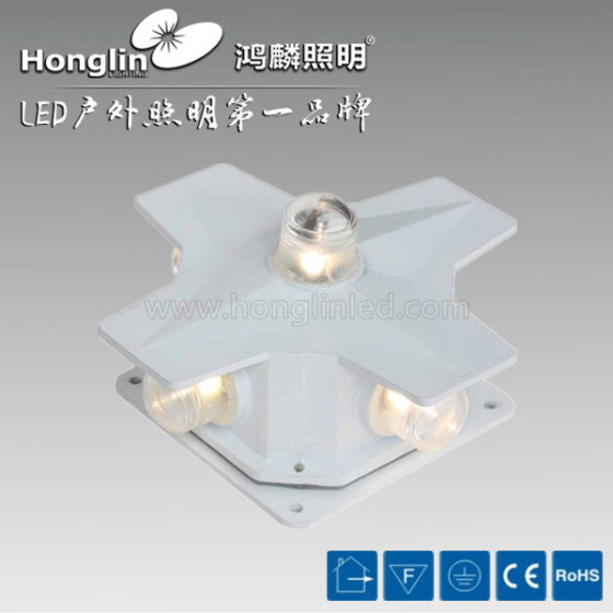 老款十字星光灯_4面发光壁灯_led户外十字壁灯