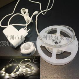 下床亮灯上床灭灯LED感应灯带智能人体感应led灯带红外感应厂直销
