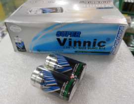 VINNIC松柏UM2|R14|C二号铁壳电池氯化锌电池