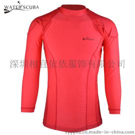 water scuba潜水服 莱卡布衣 冲浪衣2MM潜水衣 防晒衣厂家批发