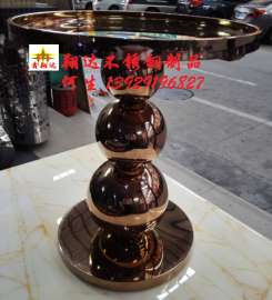 时尚新款不锈钢茶几 KTV酒吧不锈钢茶几