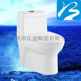 比逊BS10013-6直冲式连体座便器