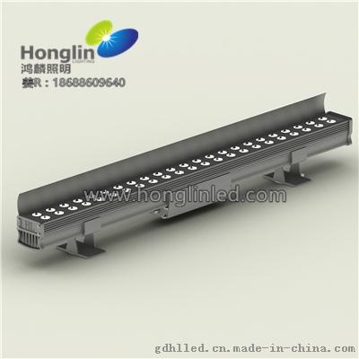 48W双排挡板LED洗墙灯 外置电源设计散热更好