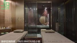 2017昆明滨江俊园经典大中型美容院室内装修设计案例解析
