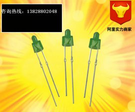 2mm奶嘴型绿光Led灯珠