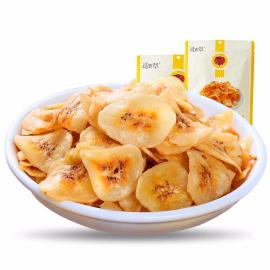 银点商城进口零食果干 菲律宾道吉草香蕉片零售代销