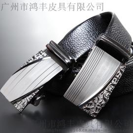 自动扣皮带加工鸿丰腰带代工品牌皮带定制