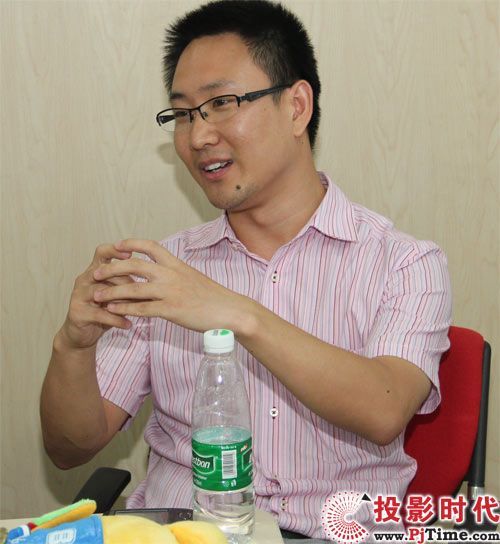 优派投影产品经理张慧星